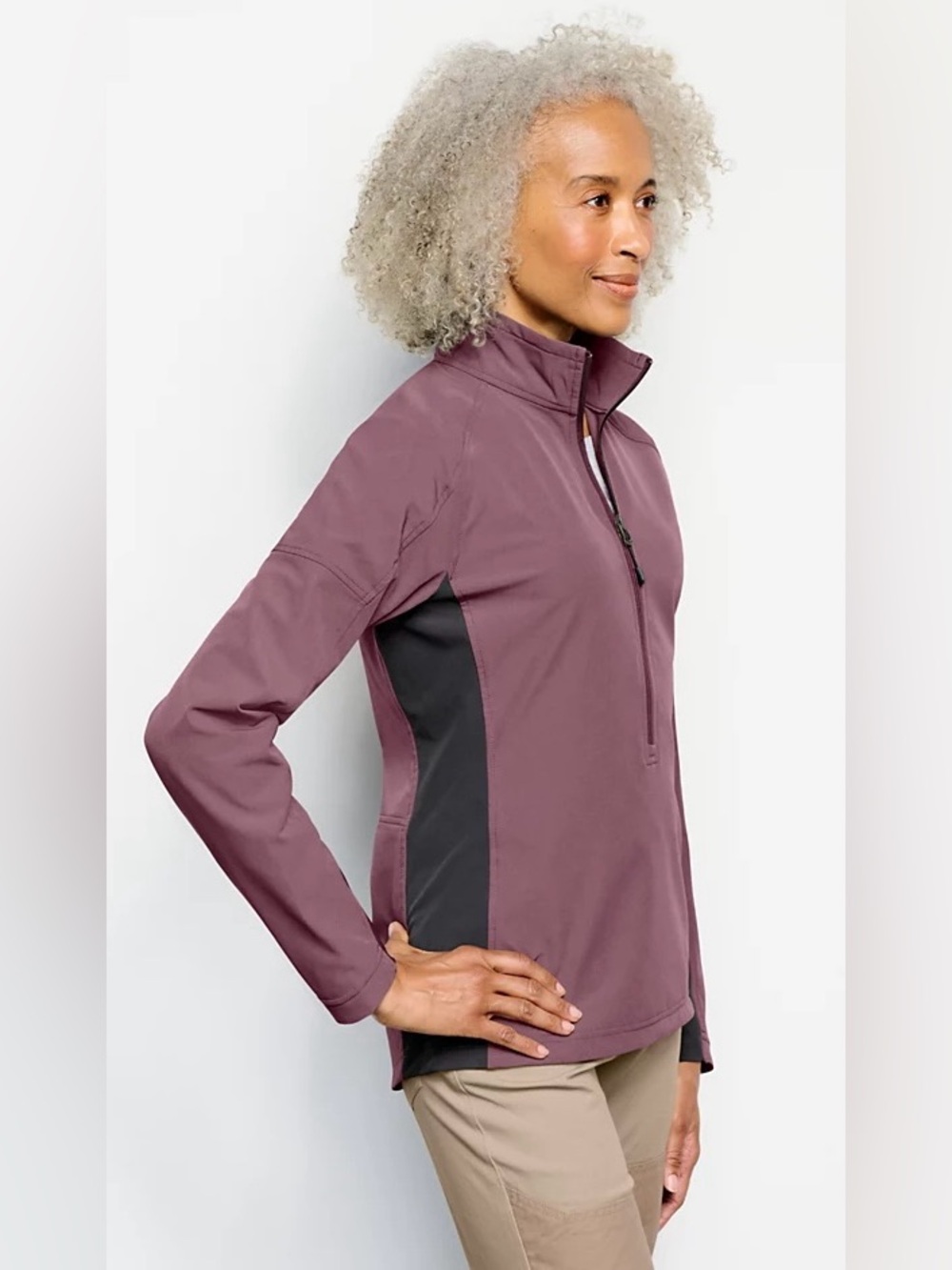 ORVIS $129 Women’s PRO LT Softshell Pullover Sz. S